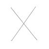Diagonal de conexión para andamios – 1962 × 51 mm
