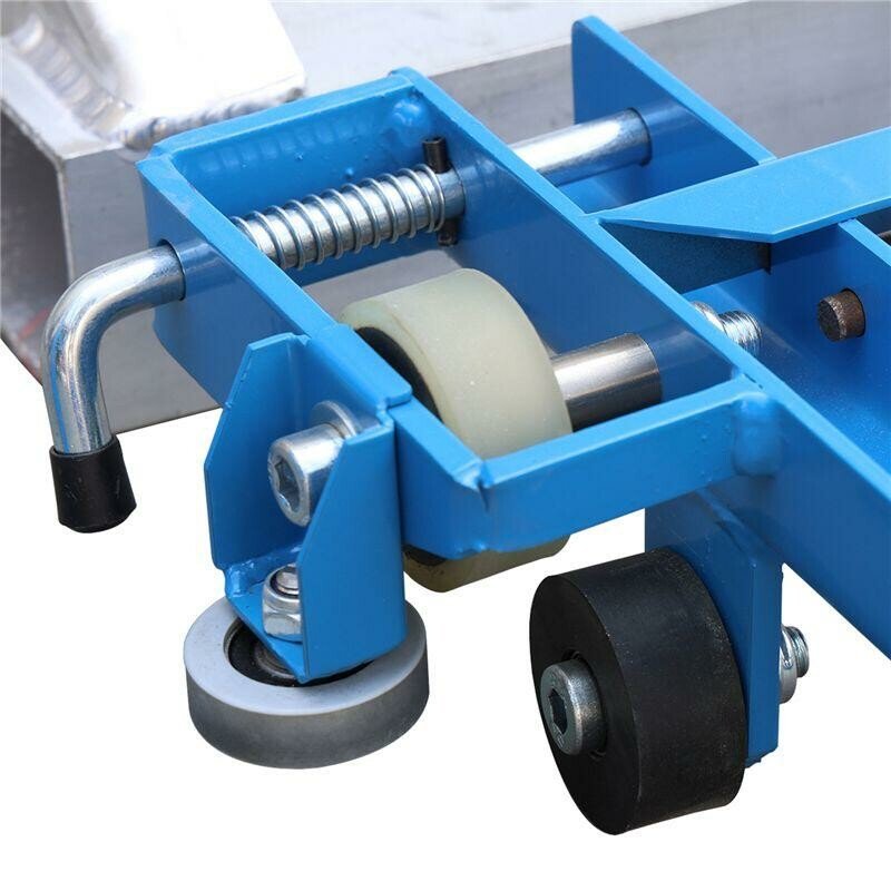 Elevador eléctrico de aluminio altura maxima 18 m con angulo variable + carro de transporte para paneles fotovoltaicos + carro de transporte de carga 6