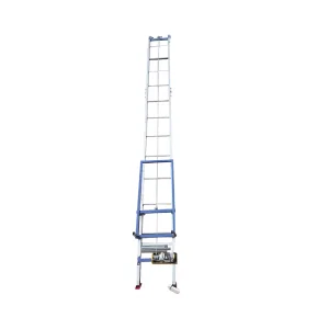 Elevador eléctrico de aluminio para mercancías y paneles solares – altura máxima 12 m