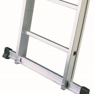 Escalera profesional de aluminio 3 tramos 3 x 11 peldaños