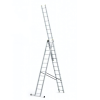 Escalera profesional de aluminio 3 tramos 3 x 13 peldaños