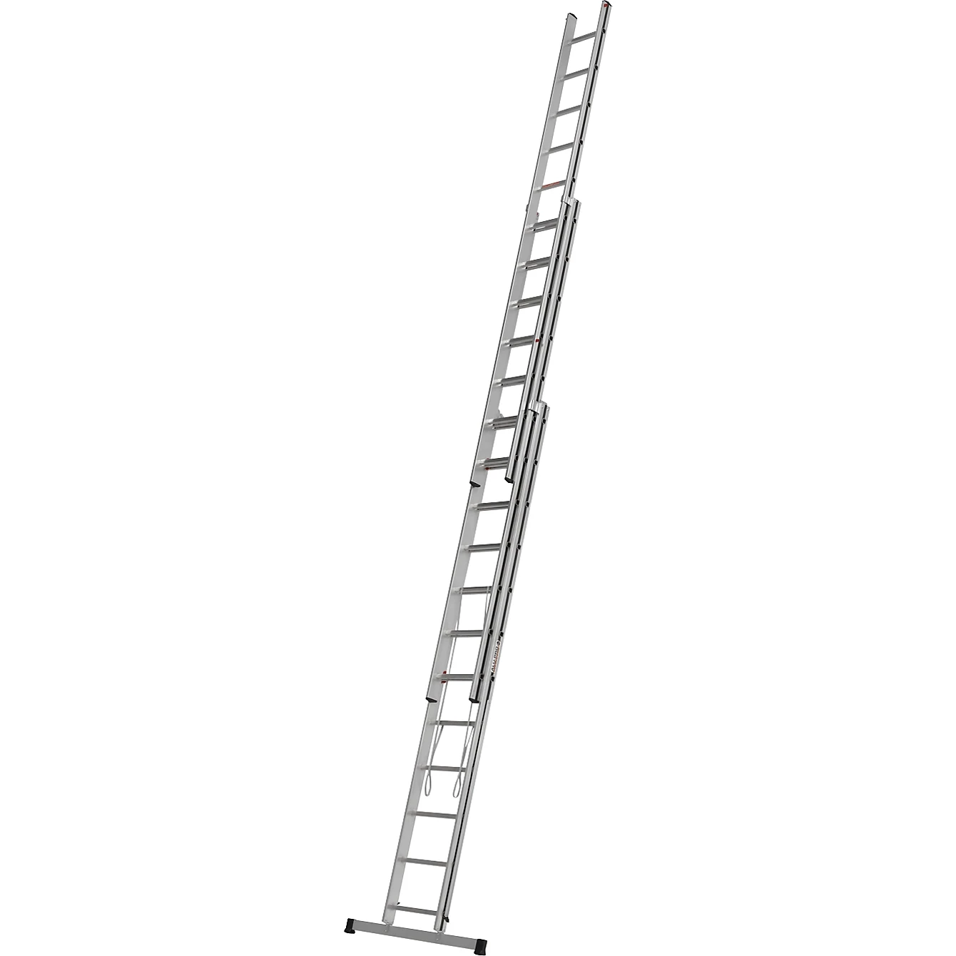 Escalera profesional de aluminio 3 tramos 3 x 14 peldaños 2 Escalera profesional de aluminio 3 tramos 3 x 14 peldaños