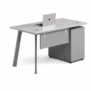 Escritorio Serenity con armario lateral – dimensiones 1400x700x750 mm