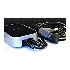 Estación de carga EV monofásica de 7kW con Bluetooth cable de 5m pantalla LCD protección RCD Tipo A + filtro de CC de 6mA