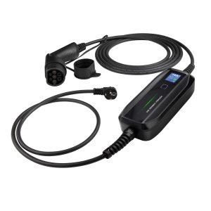 Estación de carga EV portátil Tipo 2 + enchufe Schuko ajustable a 10A-16A monofásica