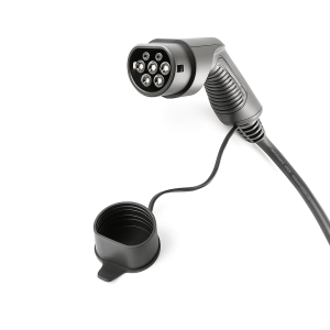 Estacion de carga para coches- 16 A 11 kW tipo 2 - cable de 5 metros con pantalla LCD trifasica