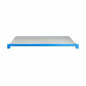 Estante adicional para estantería profesional 200 kg – larguero azul estante blanco