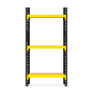 Estante adicional para estantería profesional 200KG – amarillo 1000x65mm
