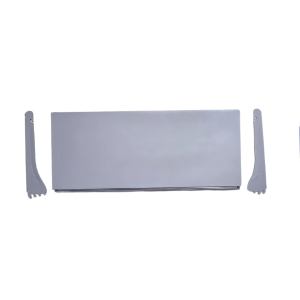 Estante para estantería de almacenamiento de acero apta para HORECA dimensiones 900x400mm