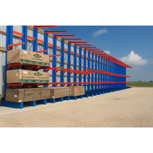 Estantería cantilever doble 4000 x 2200 x 3000 mm
