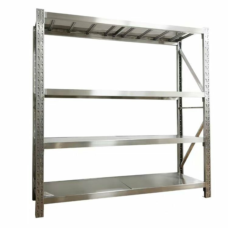 Estantería de acero inoxidable 304 para HORECA 200 kg nivel 1 Estantería de acero inoxidable 304 para HORECA 200 kg nivel