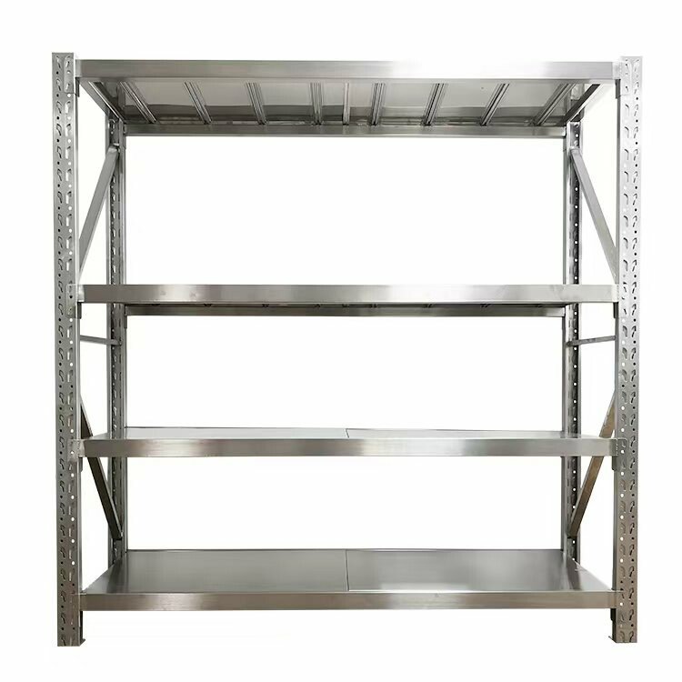 Estantería de acero inoxidable 304 para HORECA 200 kg nivel 2 Estantería de acero inoxidable 304 para HORECA 200 kg nivel