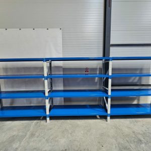 Estantería metálica de almacenamiento 5800x600x2000 2400 kg