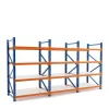 Estantería metálica galvanizada para almacenaje 5800x600x2000 3600 kg