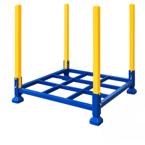 Estantería metálica industrial plegable 1300 × 1200 × 1200 mm carga 500 kg