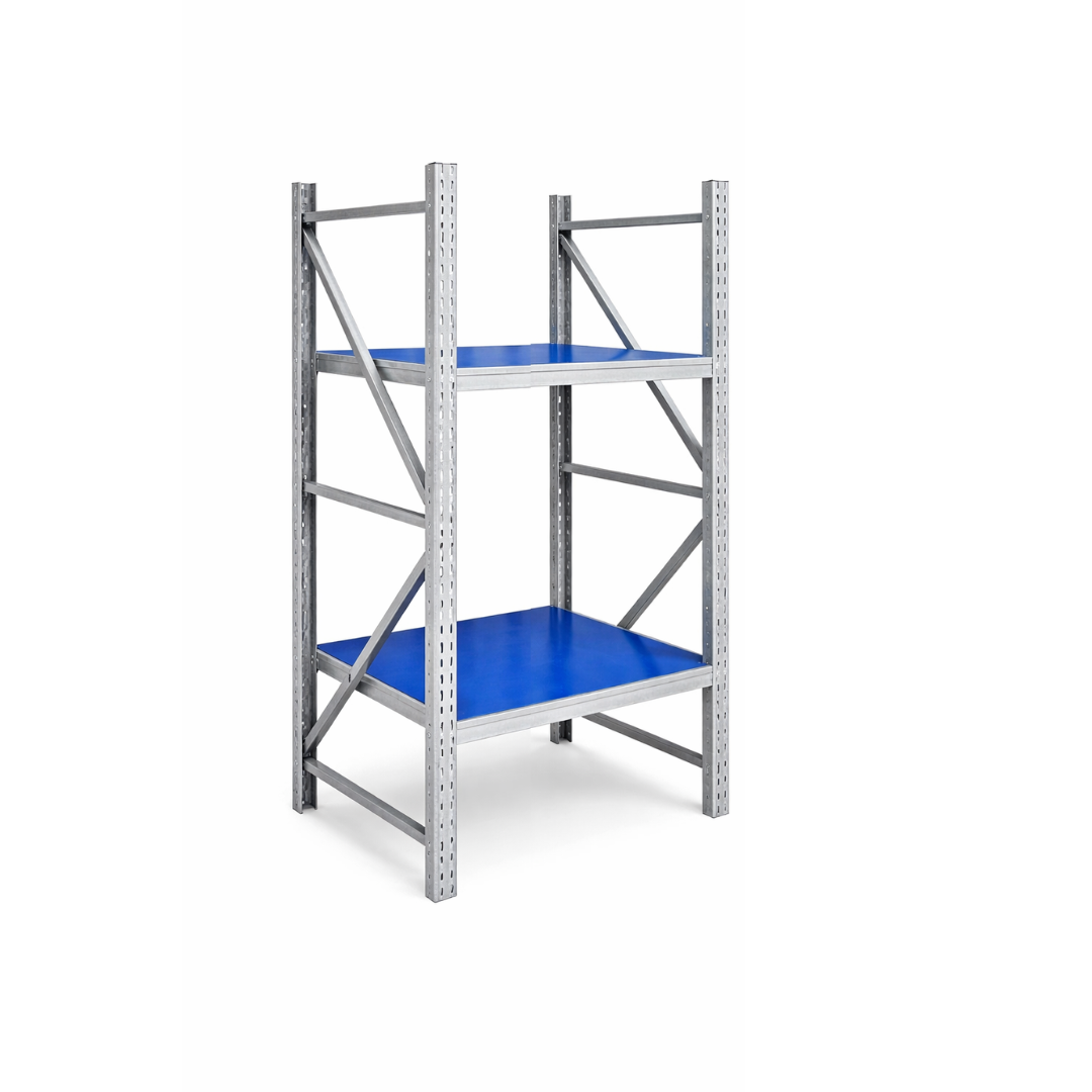 Estantería metálica profesional de almacenamiento – 1000x600x2000 400 kg 1 Estantería metálica profesional de almacenamiento - 1000x600x2000 400 kg