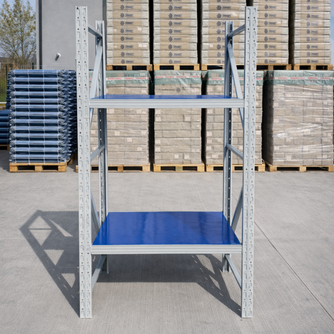 Estantería metálica profesional de almacenamiento – 1000x600x2000 400 kg 2 Estantería metálica profesional de almacenamiento - 1000x600x2000 400 kg