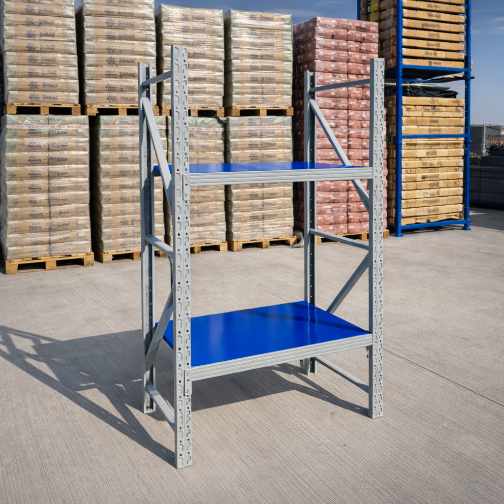 Estantería metálica profesional de almacenamiento – 1000x600x2000 400 kg 3 Estantería metálica profesional de almacenamiento - 1000x600x2000 400 kg