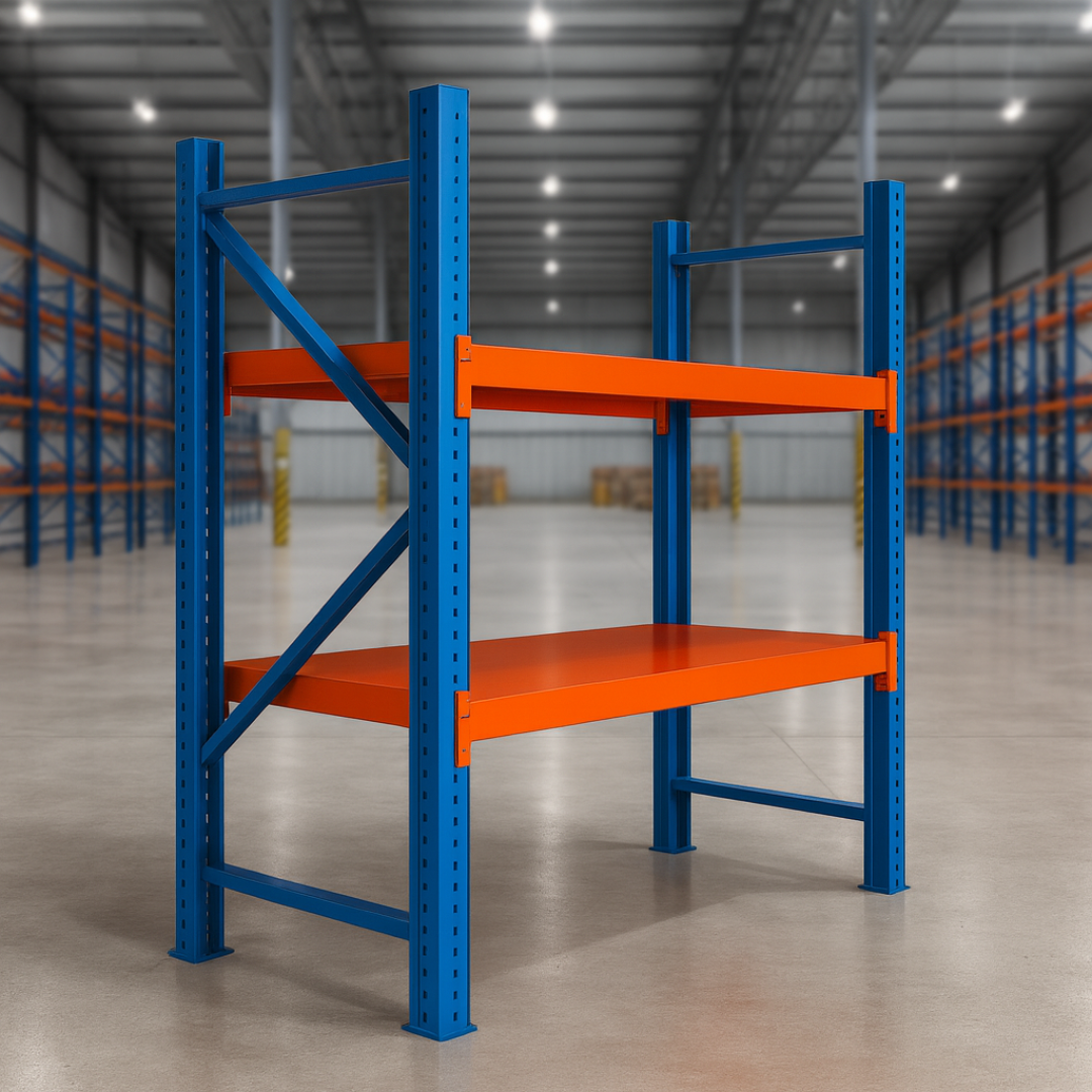 Estantería metálica profesional de almacenamiento 2000×2000×600 capacidad de carga 600 kg 2 Estantería metálica profesional de almacenamiento 2000×2000×600 capacidad de carga 600 kg
