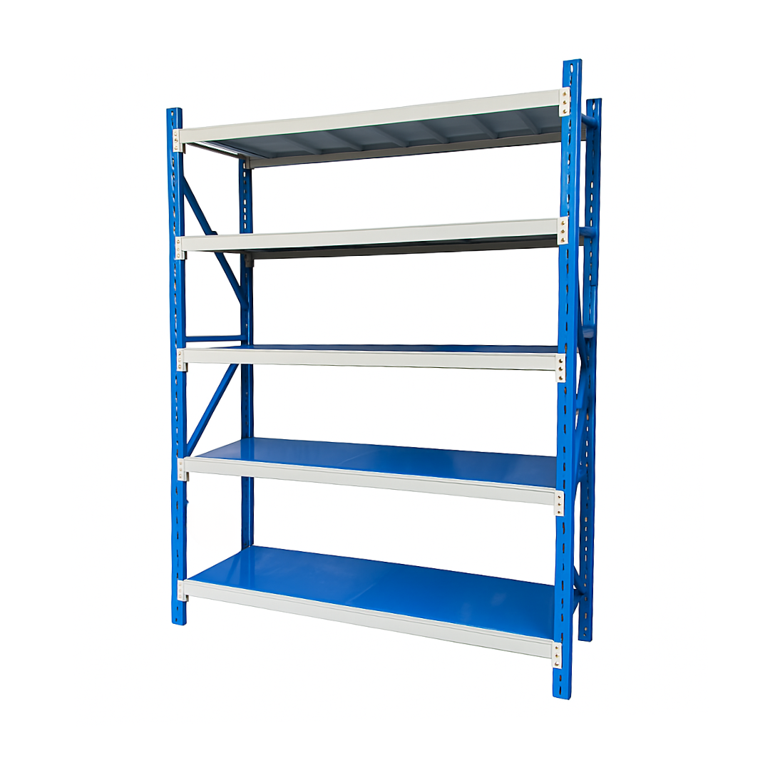 Estantería metálica profesional de almacenamiento 2500×600× 2000 1000 kg Estantería metálica profesional de almacenamiento 2500×600× 2000 1000 kg