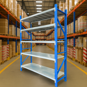Estantería metálica profesional de almacenamiento 2500×600×2000 1000 kg