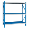 Estantería metálica profesional de almacenamiento 2500×600×2000 600 kg