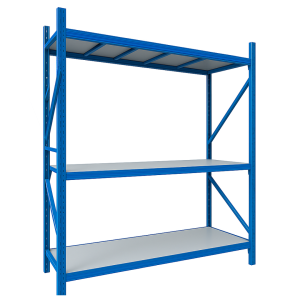 Estantería metálica profesional de almacenamiento 2500×600×2000 600 kg