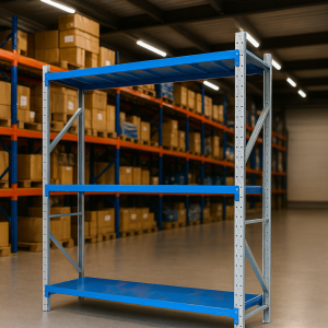 Estantería metálica profesional de almacenamiento 2500×600×2000 capacidad de carga 600 kg