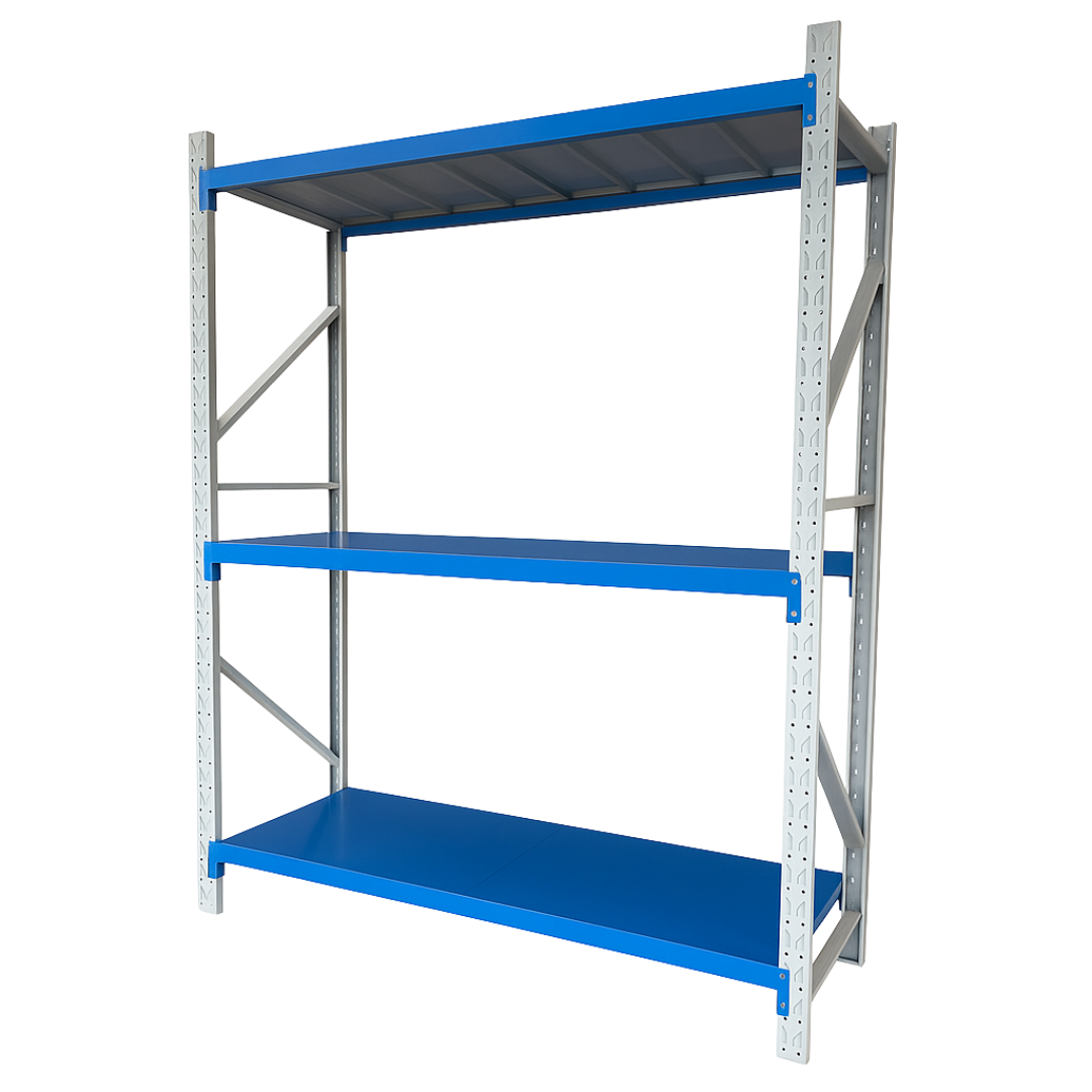 Estantería metálica profesional de almacenamiento 2500×600×2000 capacidad de carga 600 kg Estantería metálica profesional de almacenamiento 2500×600×2000 capacidad de carga 600 kg