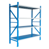 Estantería metálica profesional de almacenamiento 2500×600×2000 capacidad de carga 800 kg 4 niveles