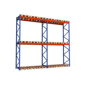 Estantería para palets 5670x1100 x 3500 3300 kg por nivel 18 europalets