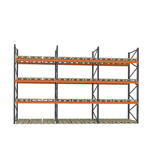 Estantería para palets 8460x1100x4500 3300 kg nivel - 36 europalets