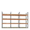 Estantería para palets 8460x1100x5500 3300 kg nivel - 36 europalets
