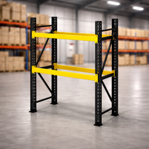 Estantería profesional de almacenamiento 1070 x 600 x 2000 400 kg – sin estantes