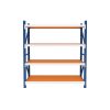 Estantería profesional de almacenamiento – 2000x400x2000 mm – 800 kg (Azul y Blanco)
