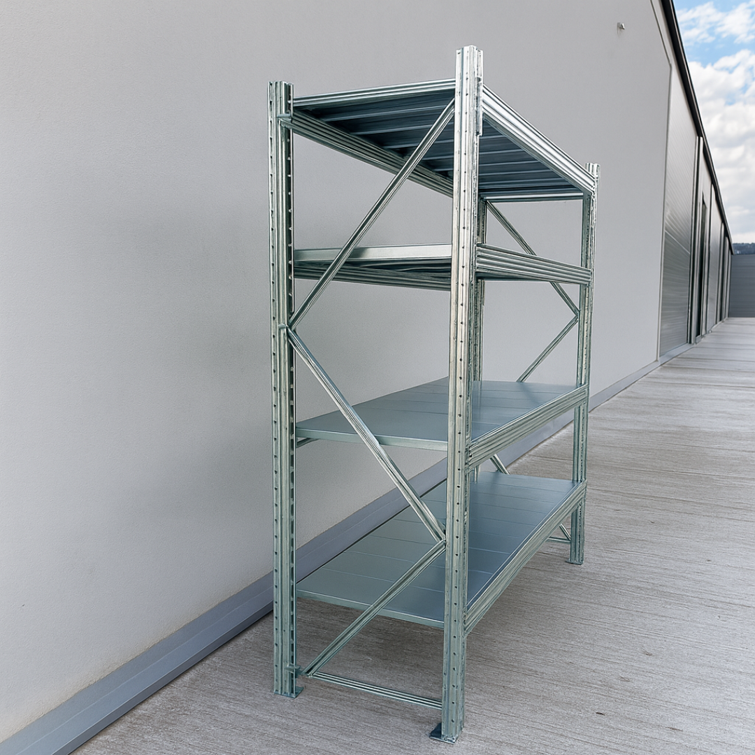 Estantería profesional – galvanizada 200 kg nivel – 2M 1