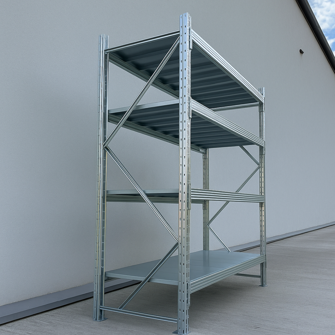 Estantería profesional – galvanizada 200 kg nivel – 2M 2