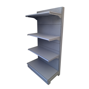 Extensión de estantería de almacenamiento de acero adecuada para HORECA dimensiones L 900 x An 450 x Al 1800 mm