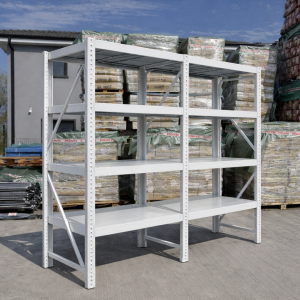 Extensión de estantería metálica profesional de almacenamiento 1000×600×2000 – capacidad de carga 800 kg