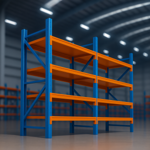 Extensión de estantería metálica profesional de almacenamiento 2000×1000×600 capacidad de carga 1200 kg