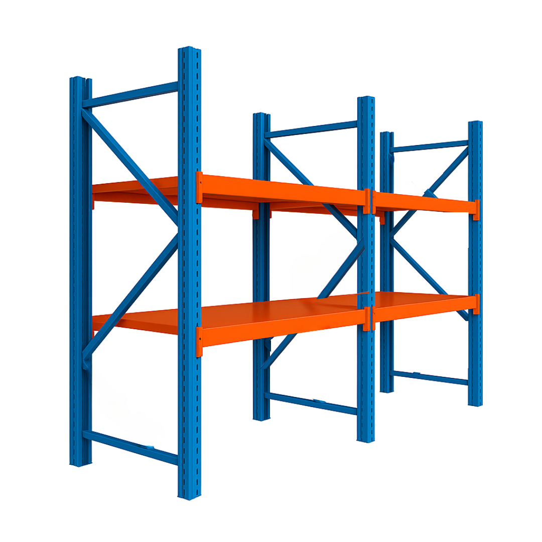 Extensión de estantería metálica profesional de almacenamiento 2000×2000×600 capacidad de carga 600 kg 1 Extensión de estantería metálica profesional de almacenamiento 2000×2000×600 capacidad de carga 600 kg