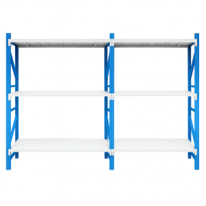 Extensión de estantería metálica profesional de almacenamiento 2500x600x2000 600 kg