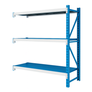 Extensión de estantería metálica profesional de almacenamiento 2500x600x2000 600 kg