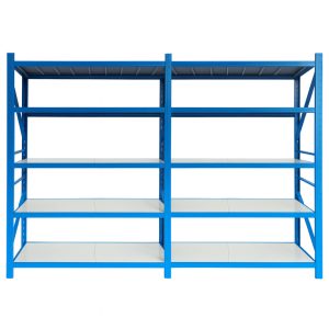 Extensión de estantería metálica profesional para almacenamiento 2500x600x2000 1000 kg