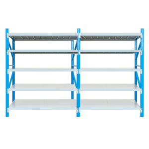 Extensión de estantería metálica profesional para almacenamiento 2500x600x2000 1000 kg