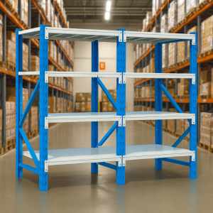 Extensión de estantería profesional de almacenamiento 1000×600×2000 800 kg