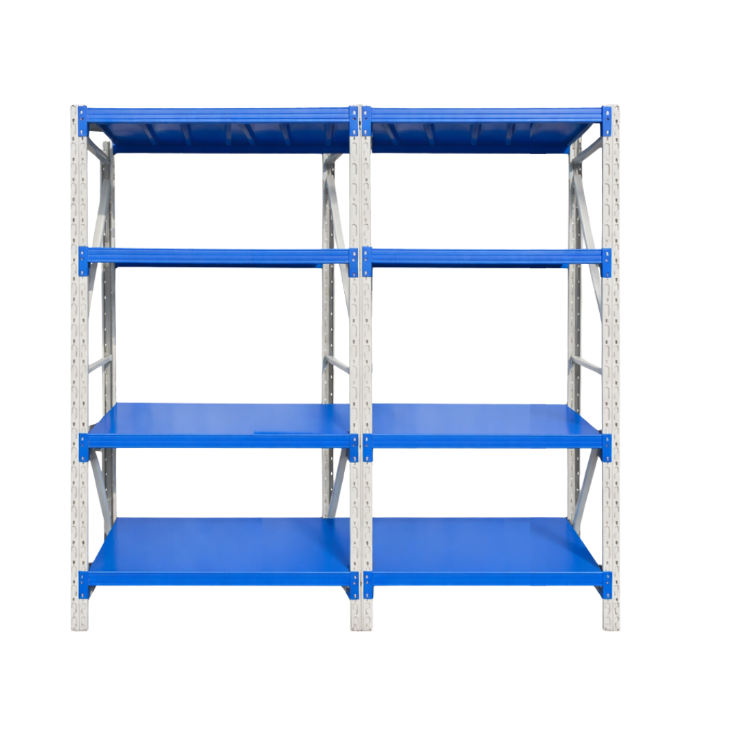Extensión de estantería profesional de almacenamiento 1000×600×2000 – capacidad de carga 800 kg 2