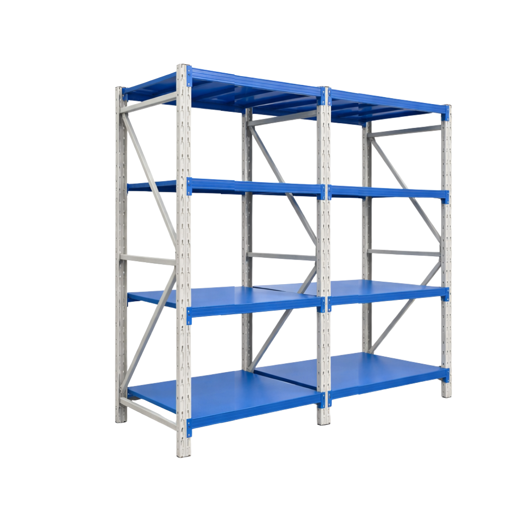 Extensión de estantería profesional de almacenamiento 1000×600×2000 – capacidad de carga 800 kg 3