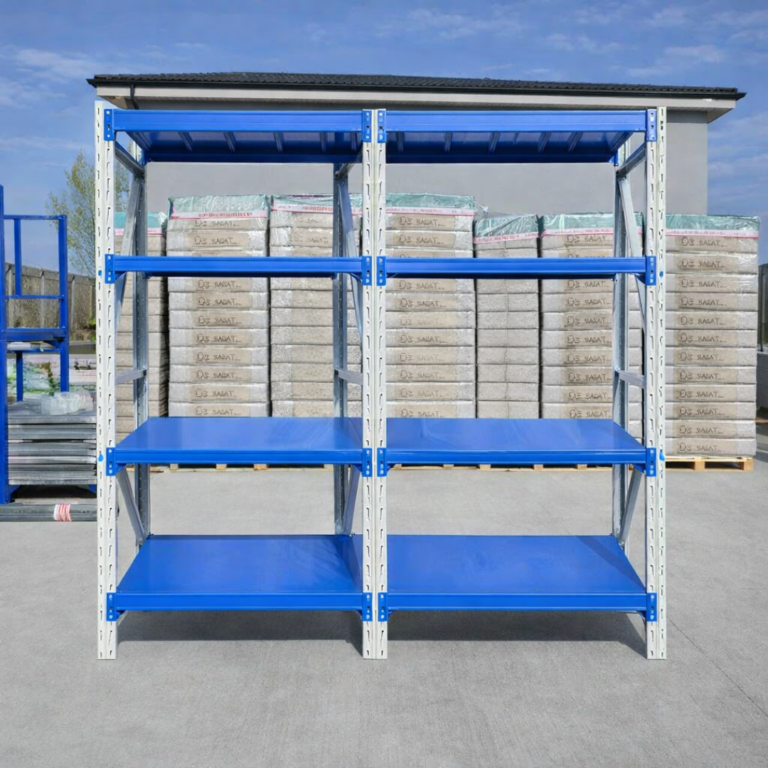 Extensión de estantería profesional de almacenamiento 1000×600×2000 – capacidad de carga 800 kg 4