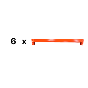 Extensión de estantería profesional de almacenamiento – 3 niveles 500 kg nivel – 20000×600×2500 capacidad total 1500 kg